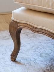 Voyage Maison Oak Brown Florence Footstool - Image 4 of 7