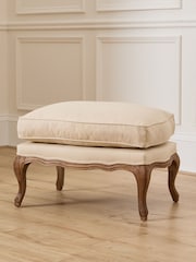Voyage Maison Oak Brown Florence Footstool - Image 5 of 7