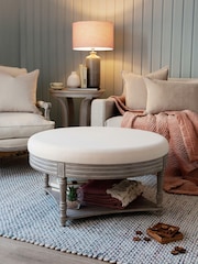 Voyage Maison Stone Brown Maurice Storage Ottoman - Image 1 of 4