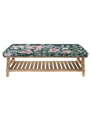 Voyage Maison Nesidora Emerald Green Rupert Printed Bench - Image 2 of 2