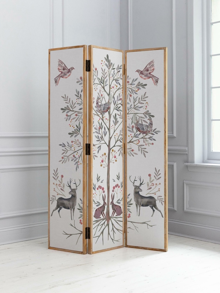 Voyage Maison Grey Brown Katsura Room Divider - Image 2 of 3