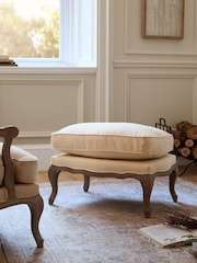Voyage Maison Brown Florence Footstool - Image 1 of 7