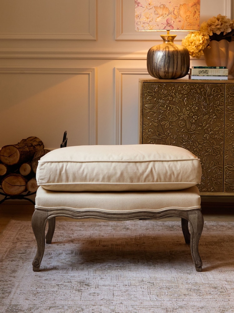 Voyage Maison Brown Florence Footstool - Image 2 of 7