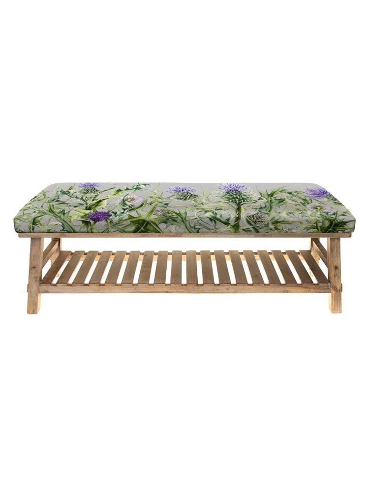 Voyage Maison Penton Damson Purple Rupert Printed Bench - Image 2 of 2