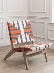 Voyage Maison Orange Manali Woven Chair - Image 2 of 5