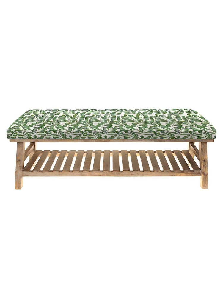 Voyage Maison Rowan Apple Green Rupert Printed Bench - Image 2 of 2