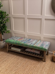 Voyage Maison Whimsical Tale Dawn Purple Rupert Printed Bench - Image 1 of 1