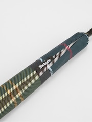 Barbour® Green Mixed Tartan Full Length Umbrella - Image 5 of 7