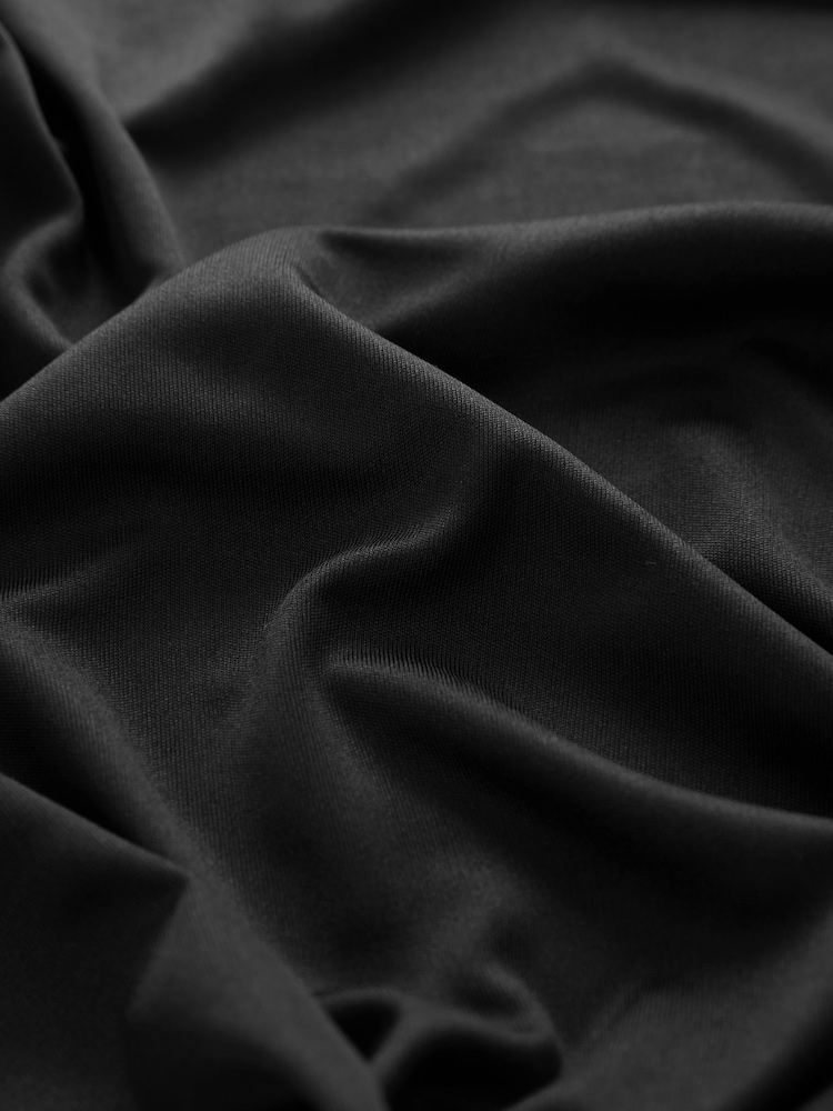 Black Microfibre Comfort Slip - Image 2 of 3