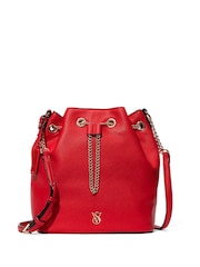 Victoria's Secret Red Bucket Crossbody Bag - Image 1 of 4