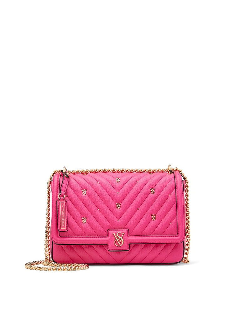 Victoria's Secret Hot Pink Crossbody Bag - Image 1 of 4