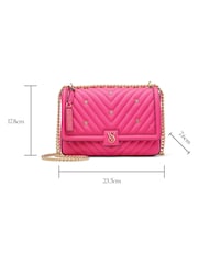 Victoria's Secret Hot Pink Crossbody Bag - Image 4 of 4