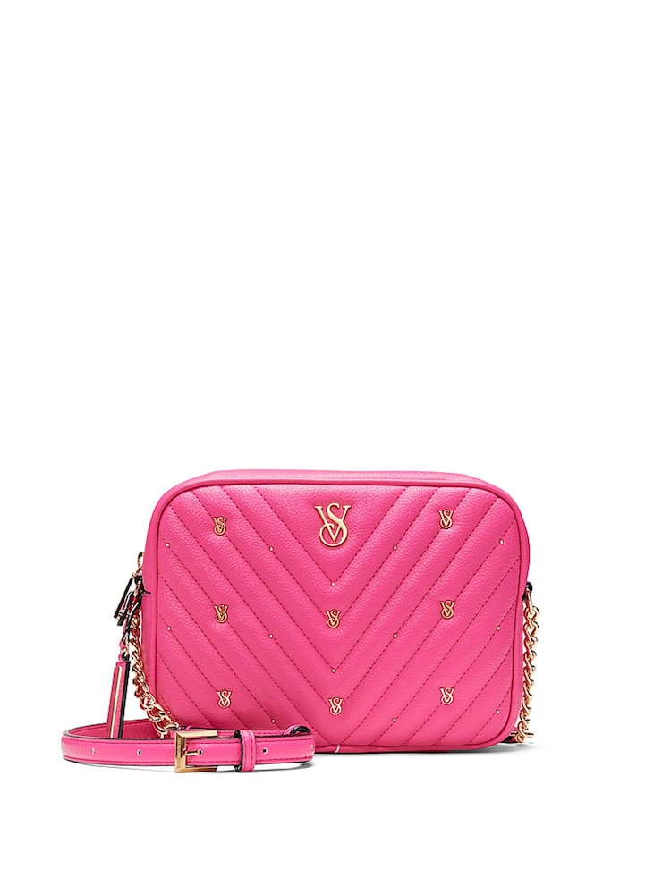 Victoria's Secret Hot Pink Crossbody Bag - Image 1 of 4