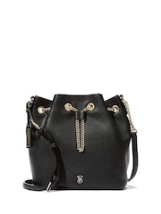 Victoria's Secret Black Bucket Crossbody Bag - Image 1 of 4