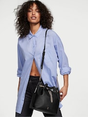 Victoria's Secret Black Bucket Crossbody Bag - Image 3 of 4