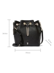 Victoria's Secret Black Bucket Crossbody Bag - Image 4 of 4