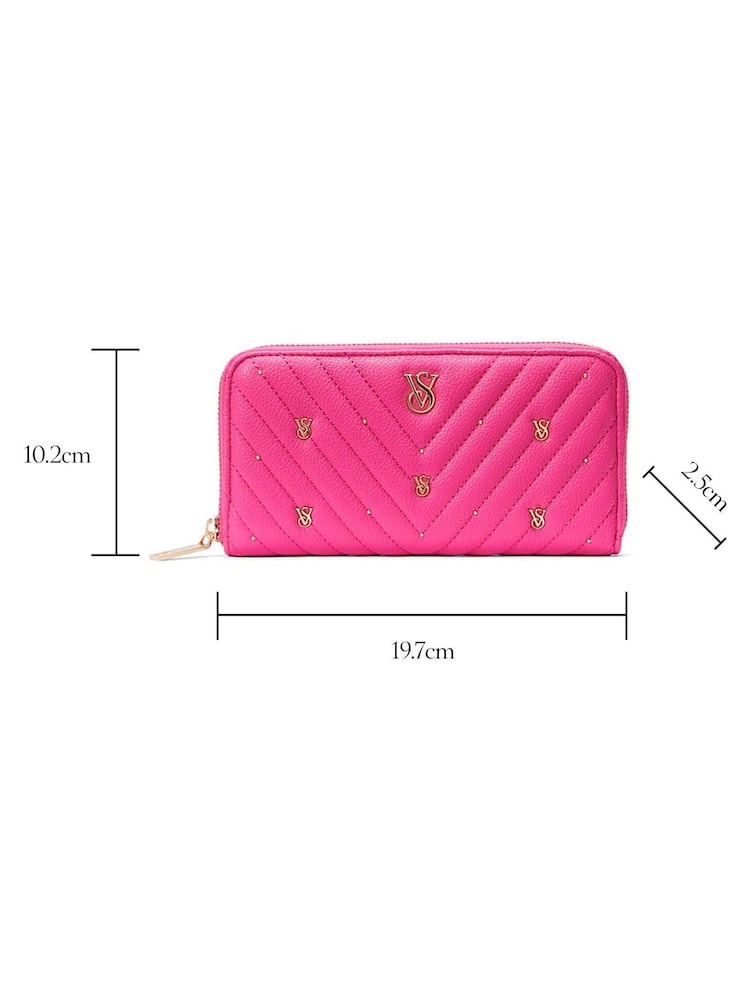 Victoria's Secret Hot Pink Purse - Image 4 of 4