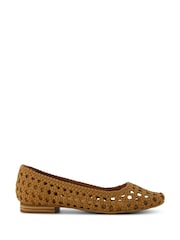 TOMS Briella Basket Weave Ballet Shoes - Image 1 of 5