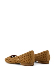 TOMS Briella Basket Weave Ballet Shoes - Image 2 of 5