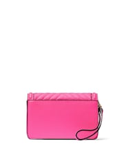 Victoria's Secret Hot Pink Clutch Bag - Image 2 of 4