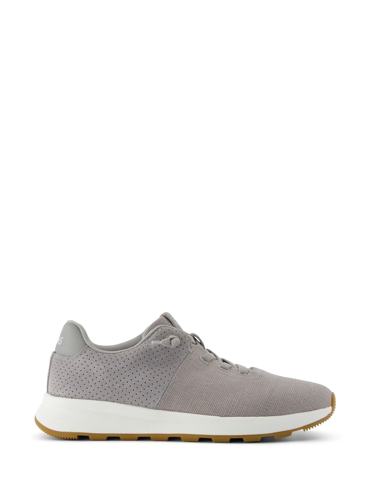 Toms Grey Cabrillo Canvas Travel Lite Trainers - Image 1 of 5