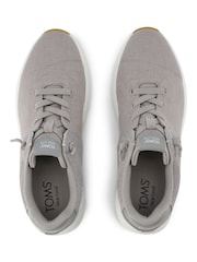 Toms Grey Cabrillo Canvas Travel Lite Trainers - Image 4 of 5
