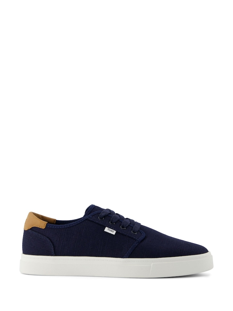 Toms Blue Carlo 2.0 Canvas Trainers - Image 1 of 5