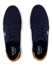 Toms Blue Carlo 2.0 Canvas Trainers - Image 5 of 5