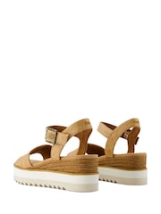 TOMS Diana Wedge Canvas Sandals - Image 4 of 8