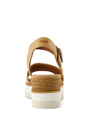 TOMS Diana Wedge Canvas Sandals - Image 7 of 8