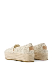 TOMS Valencia Platform Espadrilles Shoes - Image 3 of 5