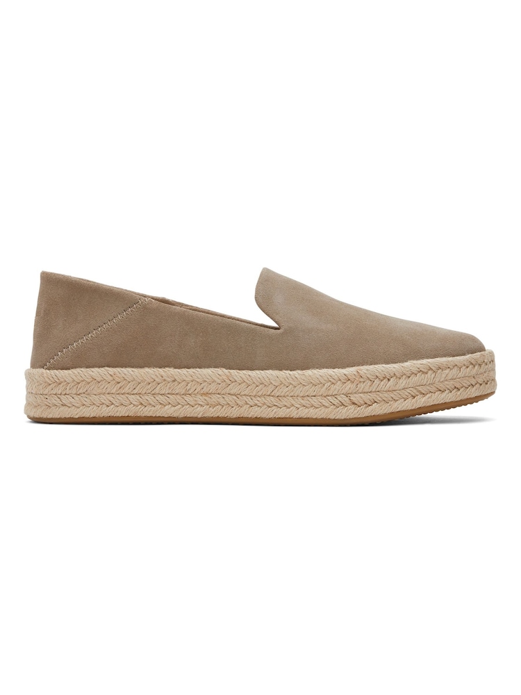 TOMS Natural Carolina in Dune Suede Shoes - Bild 1 von 7 TOMS Natural Carolina in Dune Suede Shoes - Bild 1 von 7