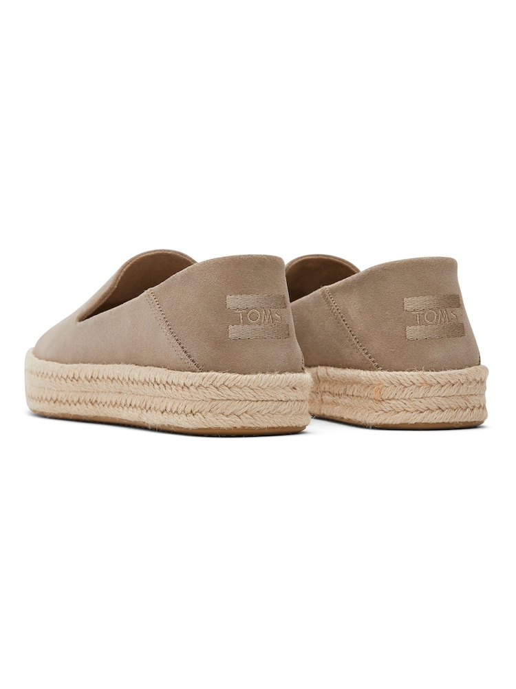 TOMS Natural Carolina in Dune Suede Shoes - Image 5 of 7