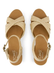 TOMS Natural Majorca Suede Strappy Sandals - Image 6 of 7
