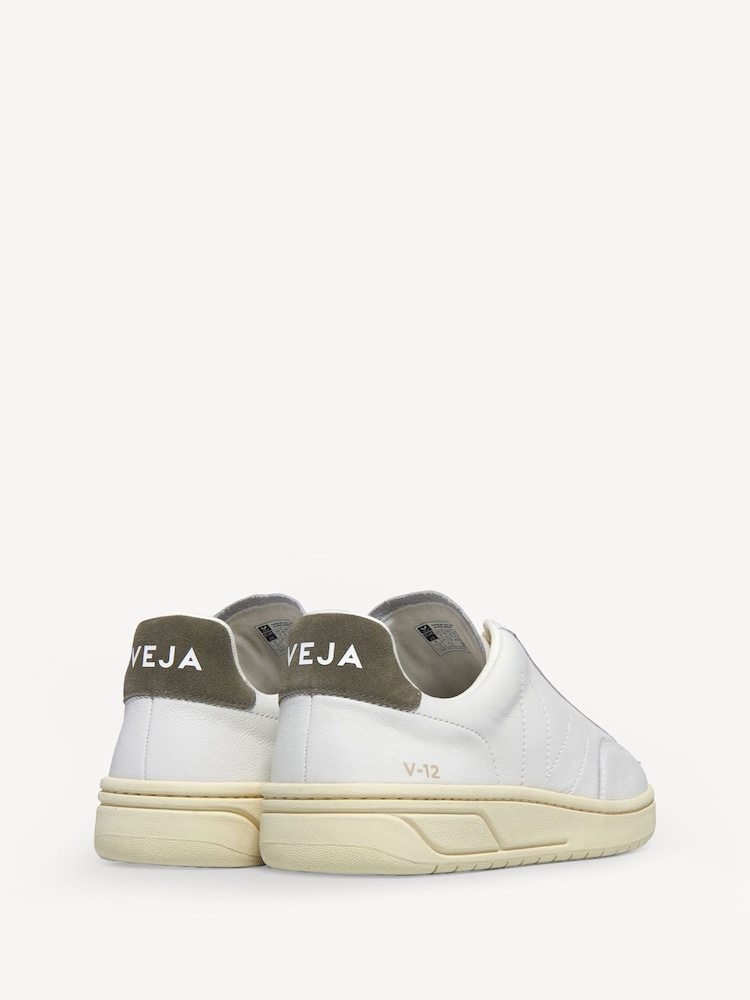 Veja V-12 White Trainers - Image 2 of 3