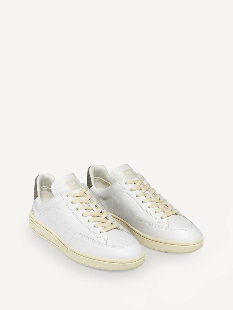 Veja V-12 White Trainers - Image 3 of 3