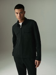 Black Co-ord Jersey Shacket & Trousers 2 Pack Set - Image 5 of 18