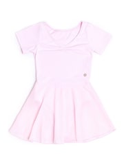 Danskin Pink Tendu Leotard With Skirt - Image 3 of 7