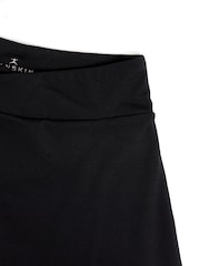 Danskin Cross Front Tennis Black Skirt With Built In Shorts - Image 5 of 5