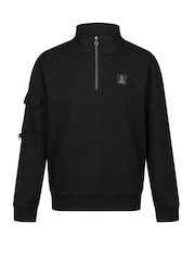 Luke 1977 Davao Quarter Zip Black Sweatshirt - Image 4 of 6