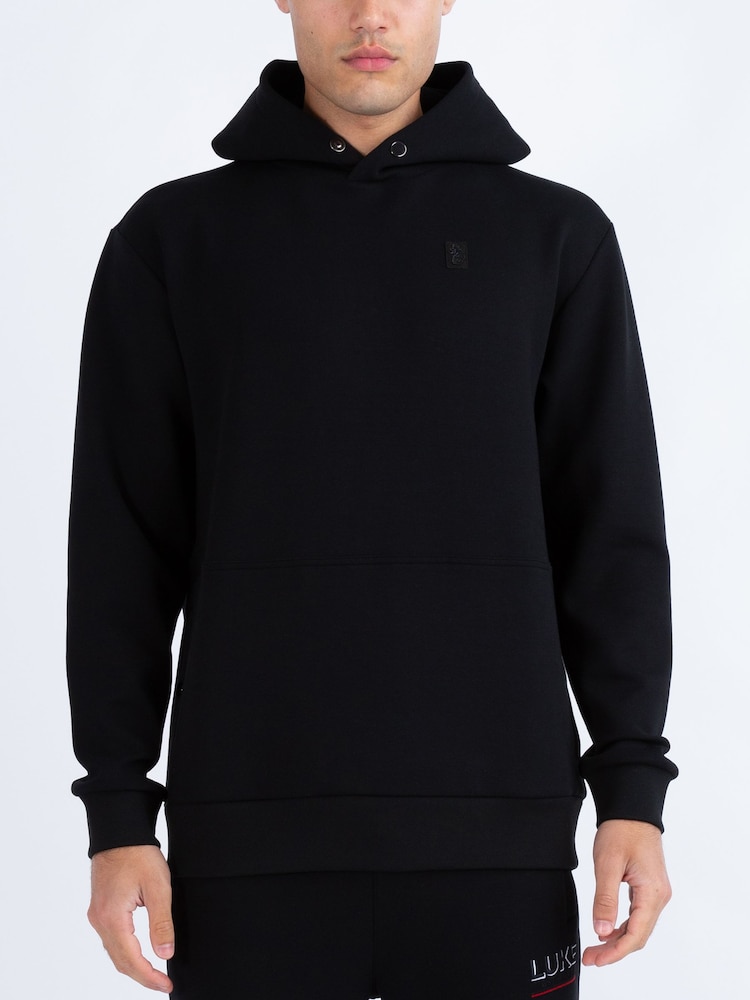 Luke 1977 Lever 3D Text Black Hoodie - Image 1 of 4 Luke 1977 Lever 3D Text Black Hoodie - Image 1 of 4