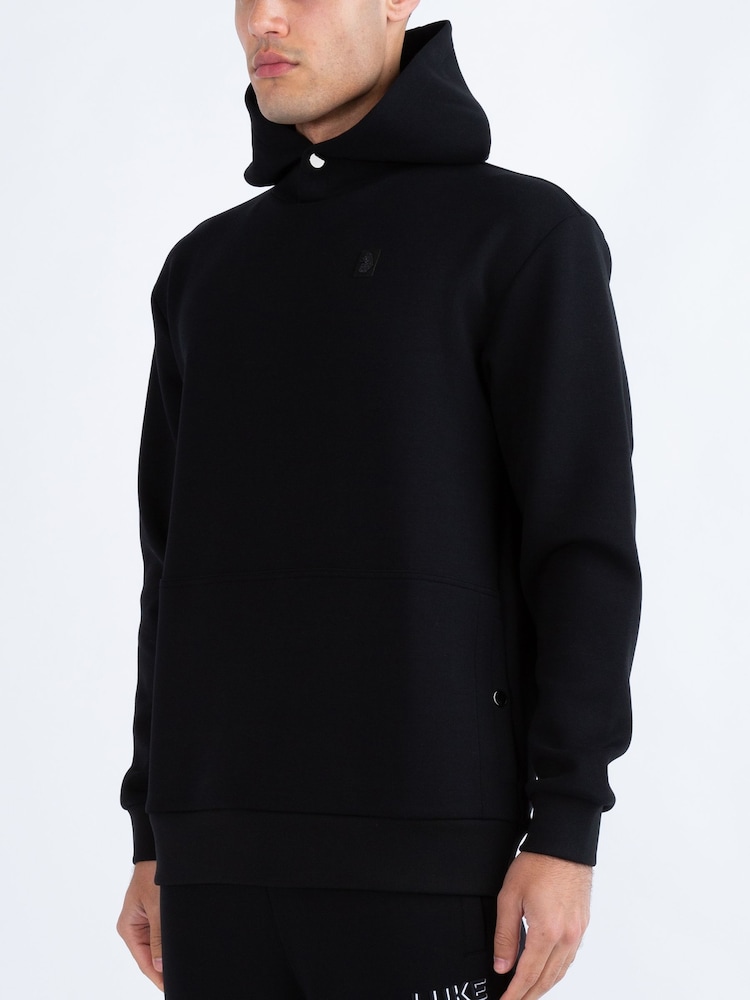 Luke 1977 Lever 3D Text Black Hoodie - Image 2 of 4 Luke 1977 Lever 3D Text Black Hoodie - Image 2 of 4