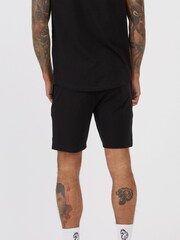 Luke 1977 Smashing Jet Black Shorts - Image 2 of 5