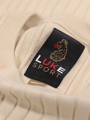 Luke 1977 Spare Rib Knitwear 100% Cotton Jumper - Image 6 of 6