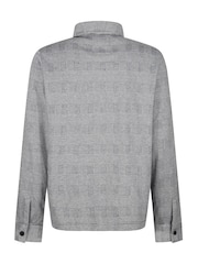Luke 1977 Grey Tyne Check Zip Shirt - Image 5 of 7