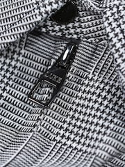 Luke 1977 Grey Tyne Check Zip Shirt - Image 7 of 7