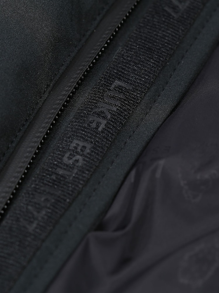 Luke 1977 Vienna Quilted Black Gilet - Image 7 of 7