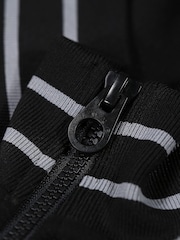 Luke 1977 Malone Zip Through Black Sweat Top - Image 6 of 7