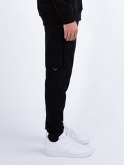 Luke 1977 Jakata Black Joggers - Image 3 of 6