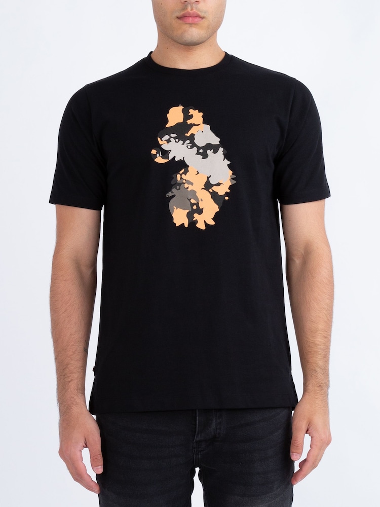 Luke 1977 Infilapenny Nectarine 100% Cotton T-Shirt - Image 1 of 7